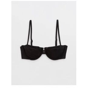 Aerie bikini top in True Black